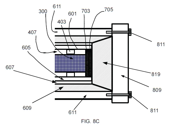 NuclearSAFE technology figure: Self-sealing transport interface